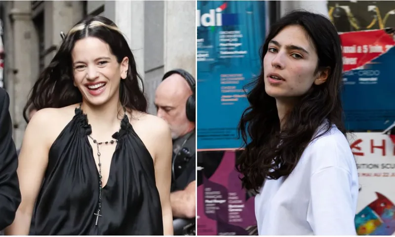 Rosalía grita su amor por la modelo francesa Loli Bahía