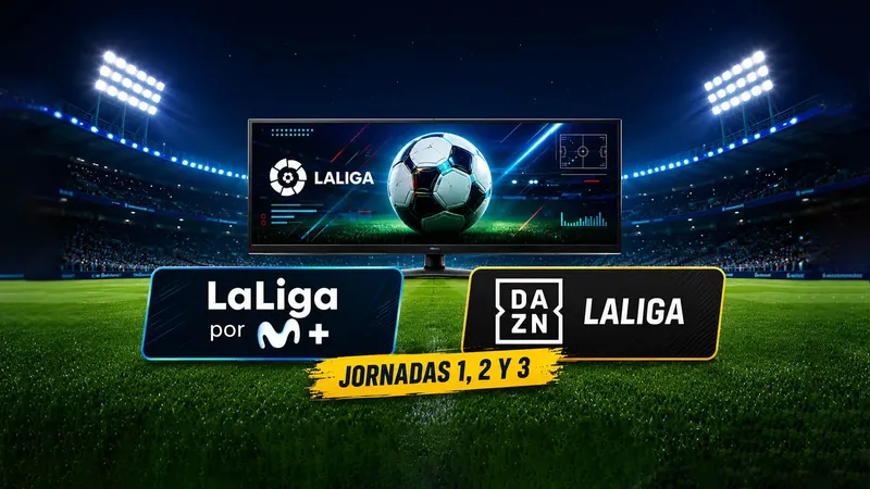 Confirmado: estos son los canales para ver las tres primeras jornadas de LaLiga EA Sports