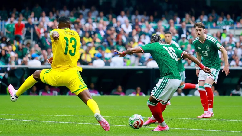 El gol de Julián Quiñones, el tercero más rápido del Tri en un Mundial