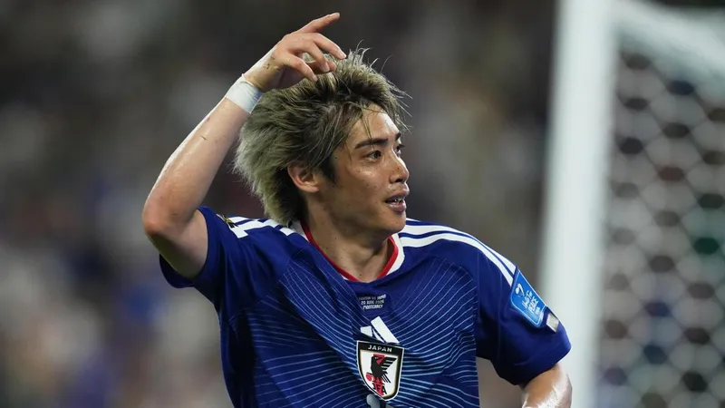 0-4: Japón se pasea ante Túnez