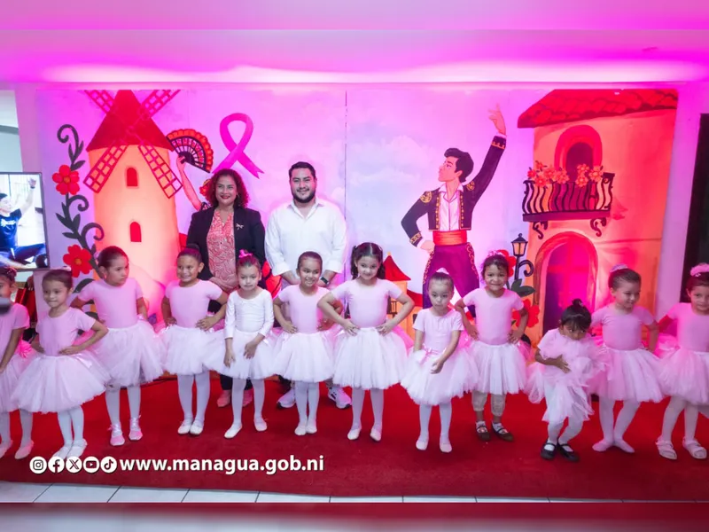 Alcaldía de Managua entrega trajes de ballet en Casa de Cultura y Creatividad Otto de la Rocha