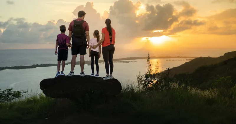 Auge de viajes en familia está transformando los complejos turísticos más románticos del mundo