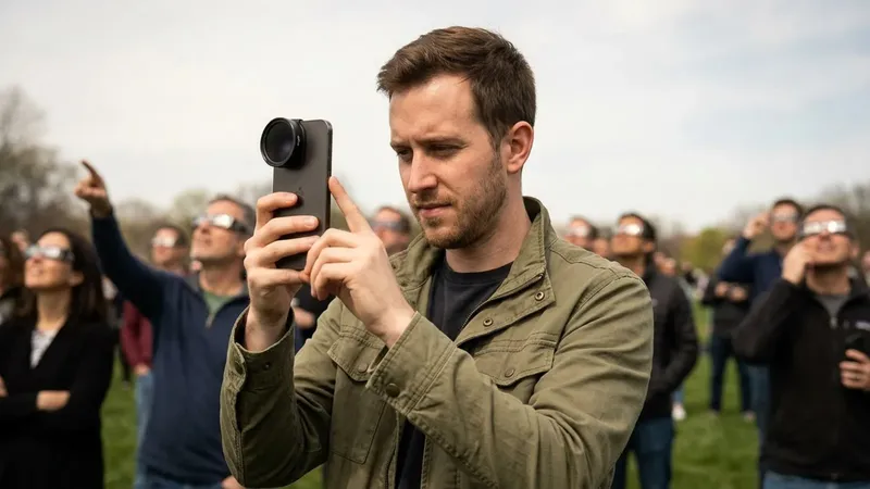 No hagas fotos con tu móvil al eclipse sin protegerlo, puedes romperlo