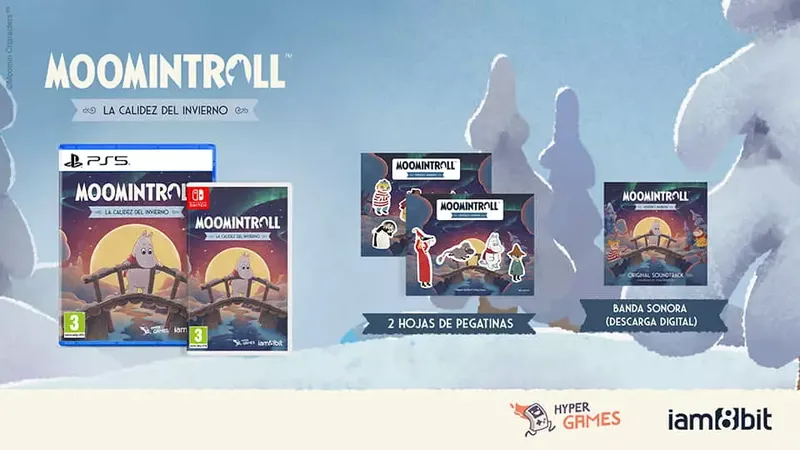 Mumintroll: La calidez del invierno lanzamiento