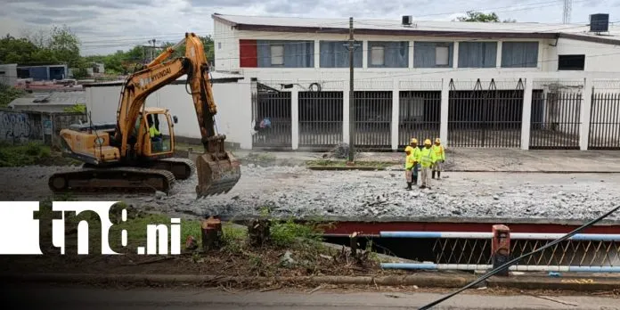 Progreso vial en Managua: Arrancan trabajos de demolición en puente de ENEL Central