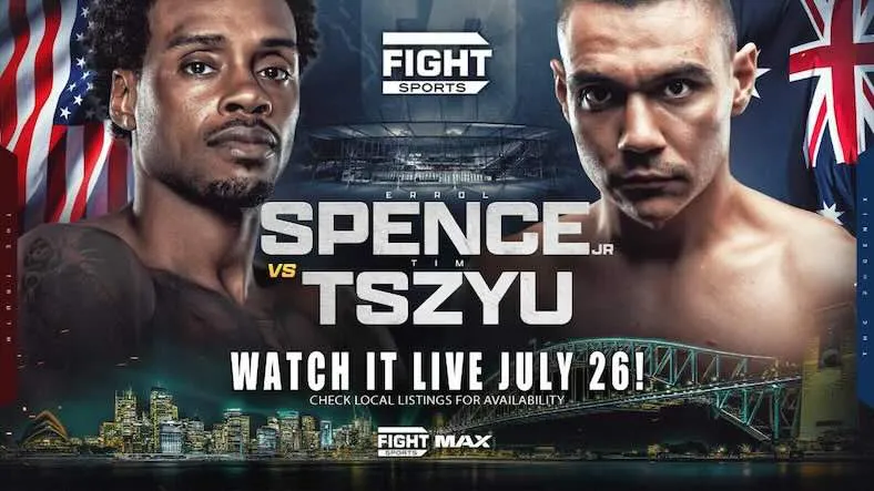 Errol Spence, Jr. vs. Tim Tszyu en directo el domingo