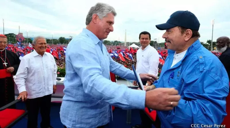 Presidente de Cuba Miguel Díaz-Canel felicita a Nicaragua por el 47 aniversario de la Revolución