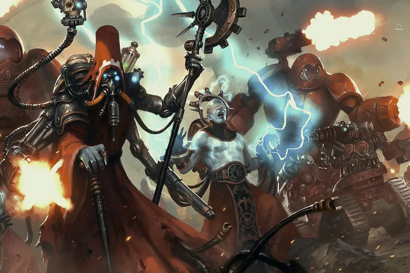 Empecé este nuevo juego de Warhammer 40K por curiosidad y he acabado pegando papelitos en mi PC, consolas y el resto de aparatos de mi casa