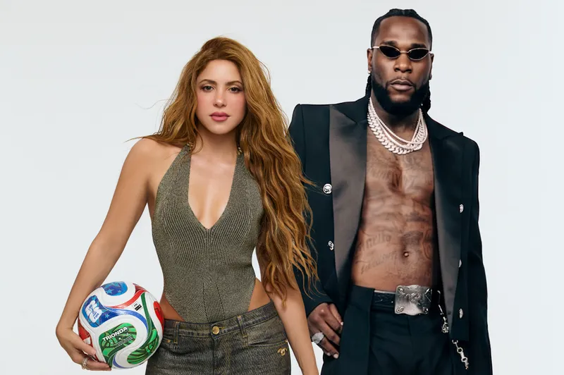 Shakira y Burna Boy lideran las dos listas globales de Billboard con ‘Dai Dai’, su himno de la Copa Mundial