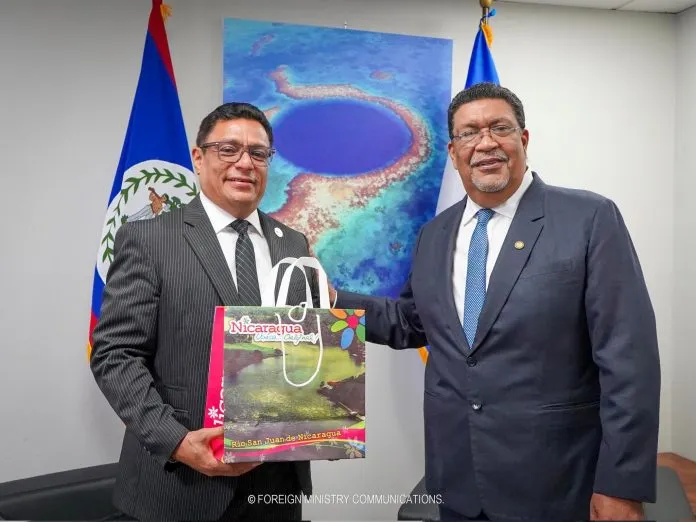 Belice y Nicaragua fortalecen relaciones diplomáticas