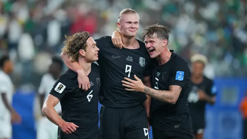 Erling Haaland impulsa a Noruega a dieciseisavos: doblete, clasificación y paso firme en el Mundial