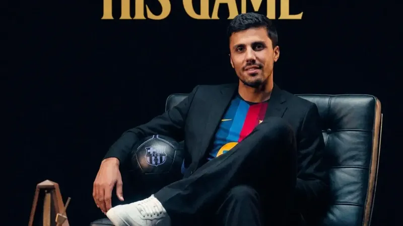 Oficial: Rodri ya es nuevo jugador del FC Barcelona