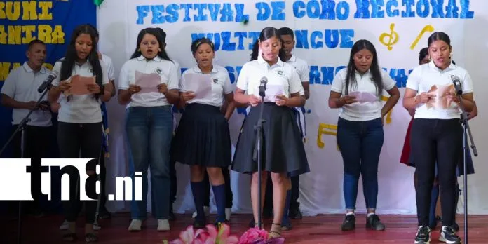 Estudiantes de la Costa Caribe celebran el 39 aniversario de la Autonomía Regional