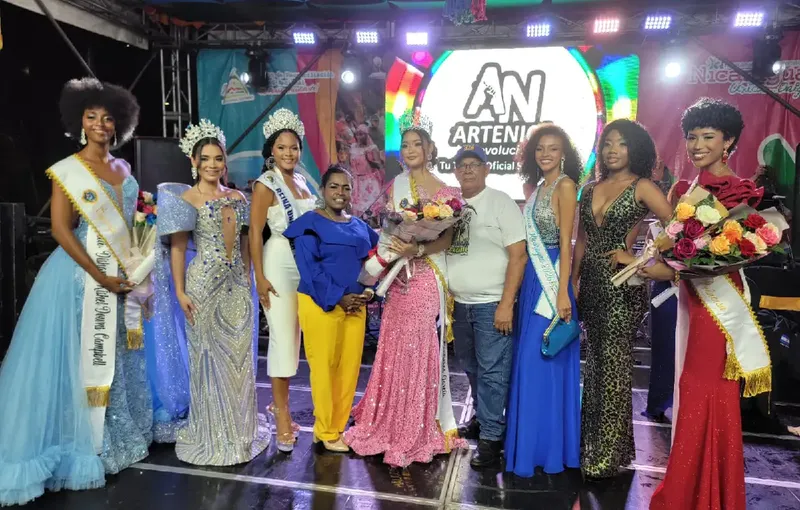 Thaymmi Contreras es coronada Miss Bluefields en el 123 aniversario de la ciudad