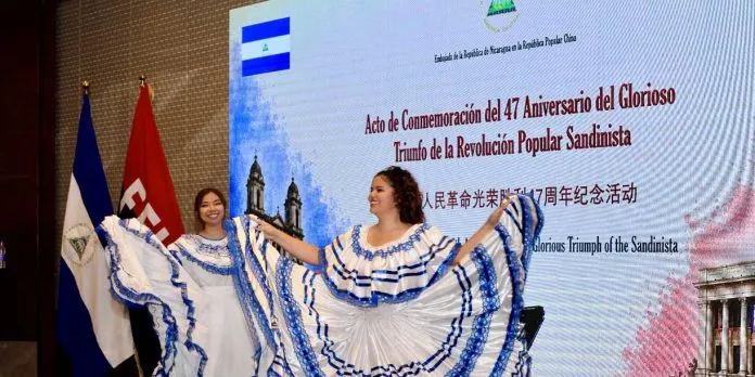 Nicaragua conmemora en China el 47 aniversario de la Revolución Popular Sandinista