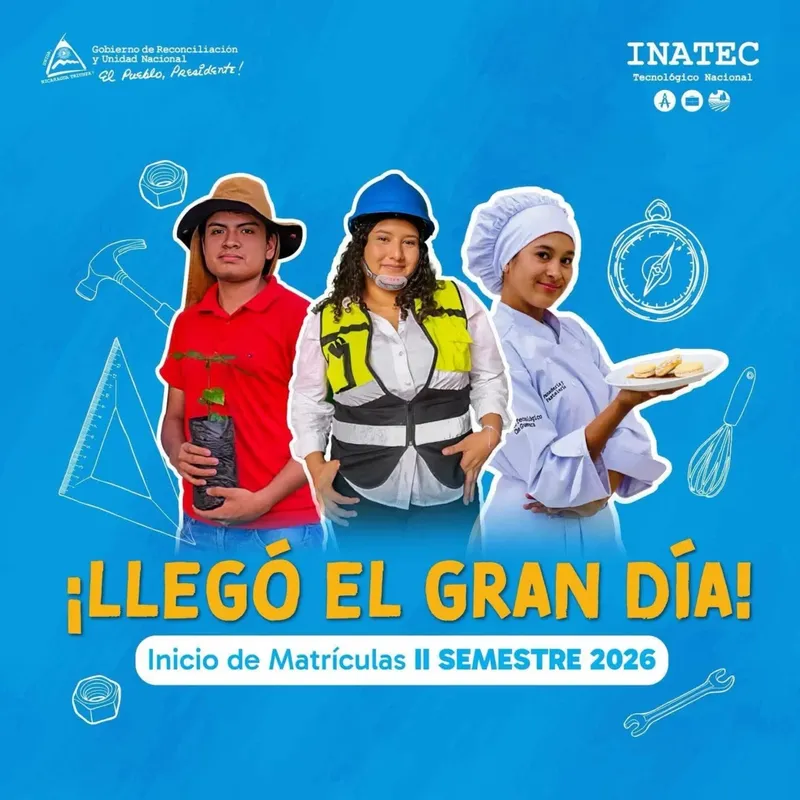 Tecnológico Nacional abre matrículas para el Segundo Semestre 2026