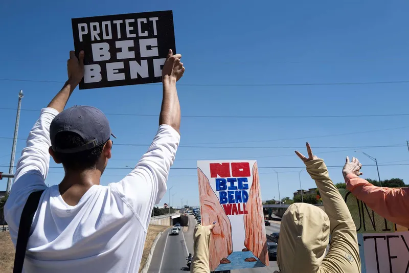 La Administración Trump pide al Supremo levantar el bloqueo del muro en Texas