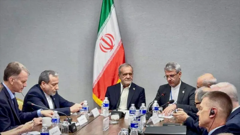Encuentro de altos directivos de medios de EEUU con Pezeshkian y Araqchi