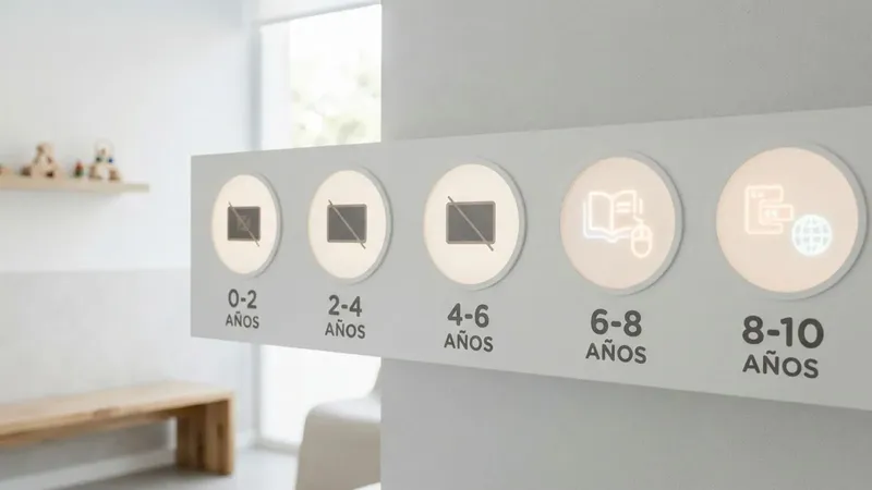 La AEP recomienda evitar las pantallas hasta los 6 años: la guía completa por edades para las familias