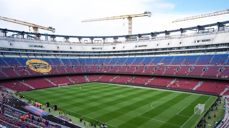 Los avances de tres meses de obras en el Spotify Camp Nou, en imágenes