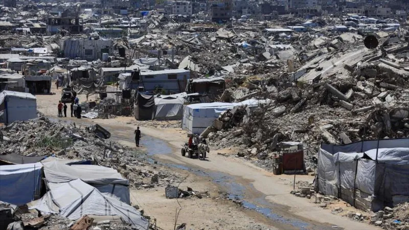 Dos muertos en ataque israelí a un campo de refugiados en Gaza