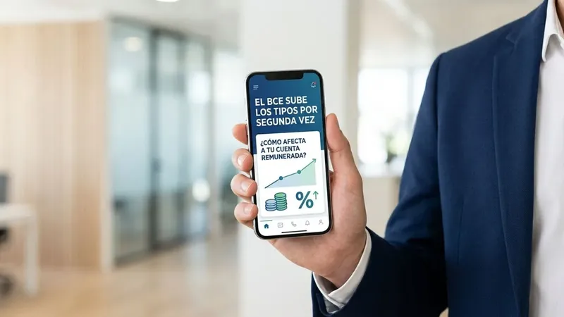 El BCE sube los tipos por segunda vez este año: así puede cambiar lo que ganas con tu cuenta remunerada