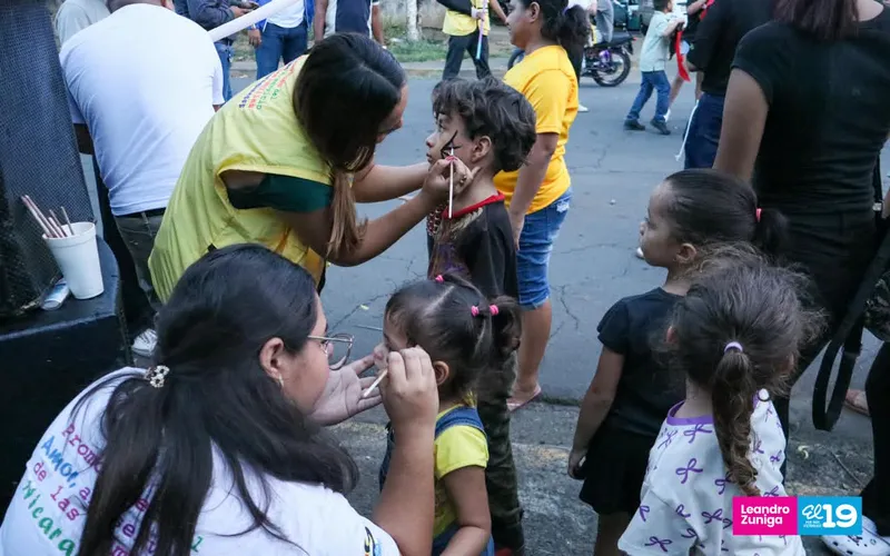 Niñez del barrio Selim Shible disfrutan Festival por la Paz junto a Promotoría Solidaria