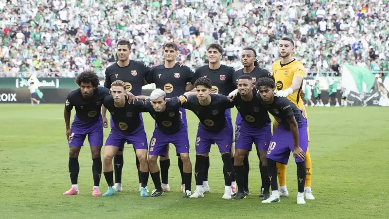 El 1x1 del Barça ante el Betis al descanso