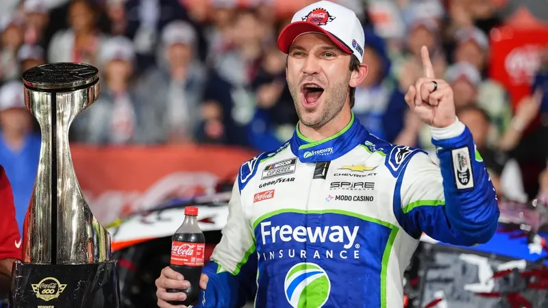 NASCAR: El mexicano Daniel Suárez se inspiró en Kyle Busch para ganar la Coca-Cola 600