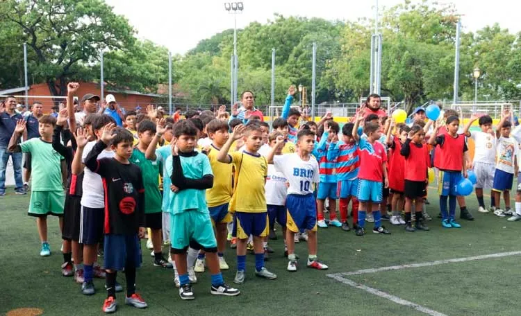 Mundialito de Fútbol ALMA entre los más pequeños