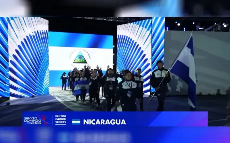 ¡Nicaragua desfiló con orgullo en Santo Domingo 2026!