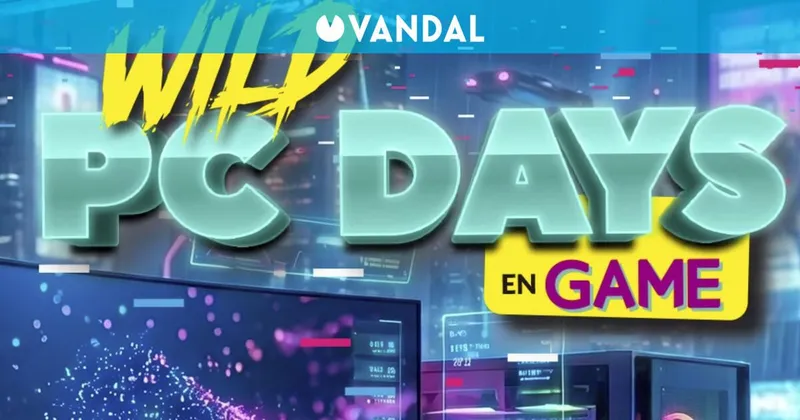 GAME lanza sus Wild PC Days con descuentos en portátiles, monitores, periféricos y consolas PC