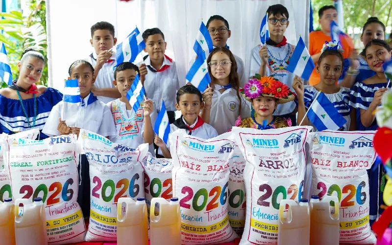 MINED iniciará distribución del refuerzo de la Merienda Escolar en municipios del corredor seco