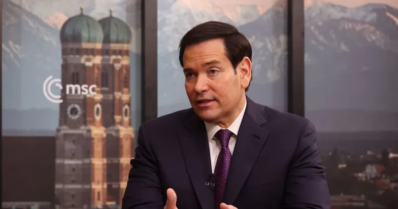 Marco Rubio ve “ligeros avances” con Irán, aunque el acuerdo sigue en el limbo