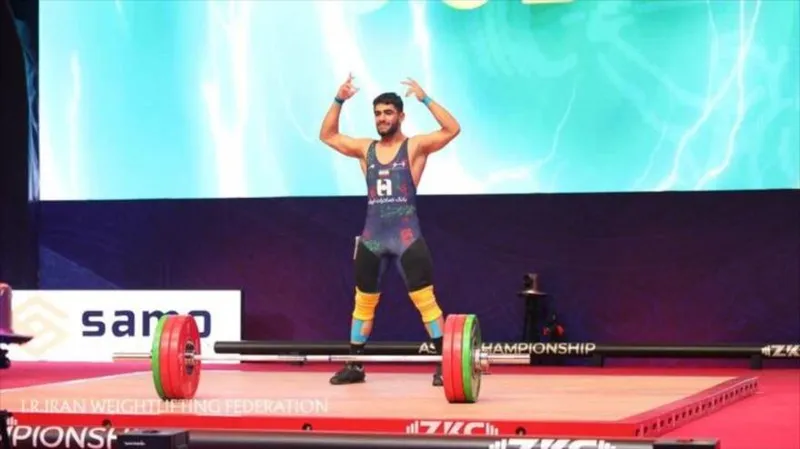Pesista iraní gana 9 medallas de oro y bate 3 récords mundiales