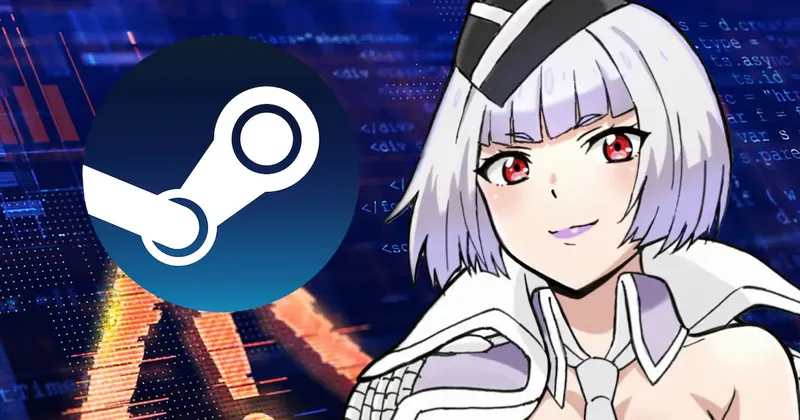 Hackers usan nuevo método para propagar malware en Steam y podrían robarte tu cuenta con la imagen de una waifu