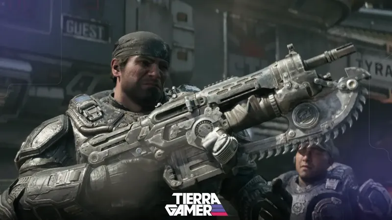 Gears of War: E-Day llegará con un lancer réplica para que te sientas todo un soldado de la COG