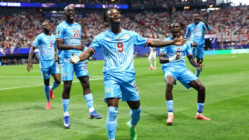 A los 7 minutos, RD Congo silenció a Inglaterra