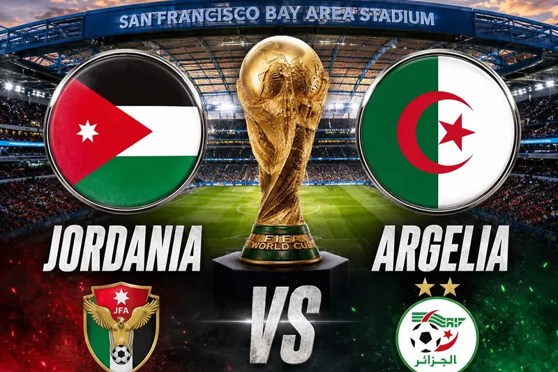 Jordania vs Argelia: horario y dónde ver el Mundial 2026 EN VIVO