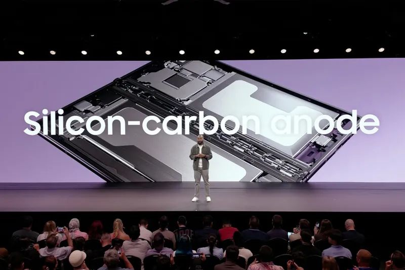 Ya es oficial: Samsung ha dado el salto al silicio carbono para las baterías de sus nuevos plegables