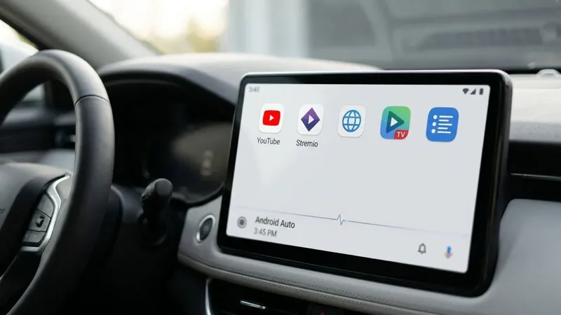 La app para ver YouTube y Stremio en Android Auto se actualiza con más plataformas IPTV compatibles
