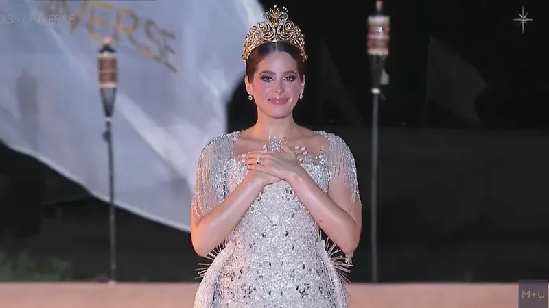 El lindo gesto de Fátima Bosch con la nueva Miss Universe México durante su coronación