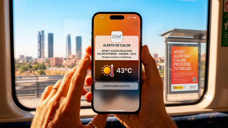 No te perderás ni una sola alerta de calor en tu móvil: así tienes que configurarlo para que te avise cuando la AEMET lo considere oportuno