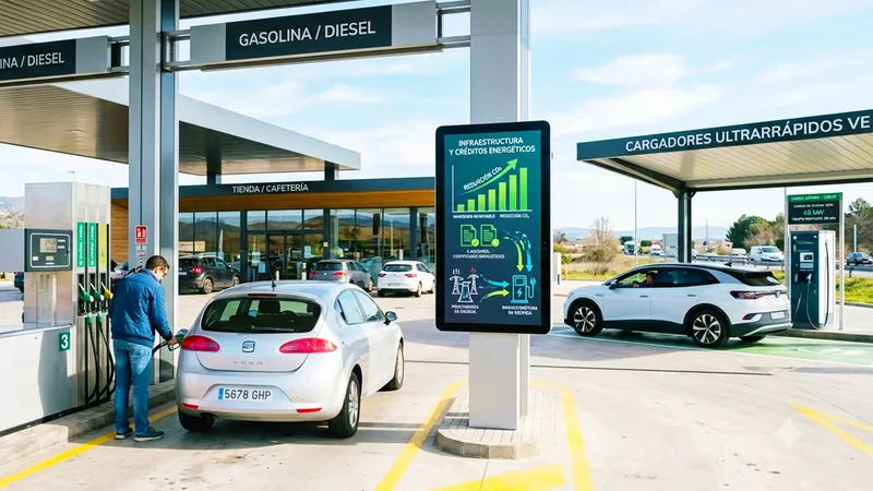 La paradoja de los e-credits, la financiación de la red de recarga de coches eléctricos podría hacer subir el precio de la gasolina