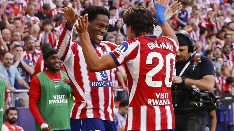 Atlético de Madrid derrota 2-1 al Real Madrid en LaLiga