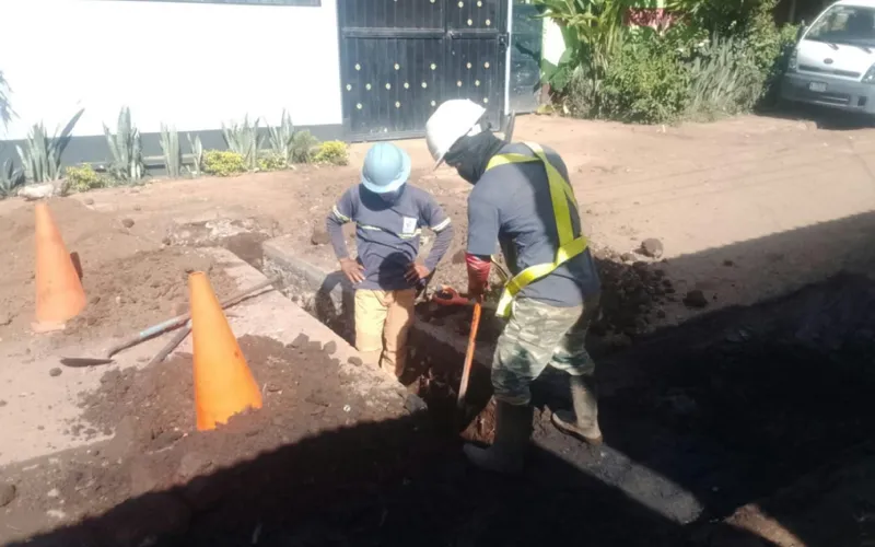 Saneamiento barrio La Primavera, Managua