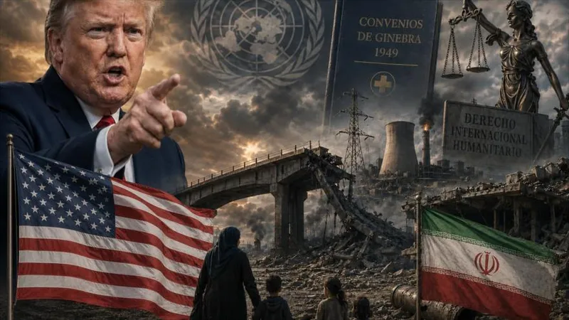 La amenaza de bombardear infraestructura civil y la erosión del derecho internacional