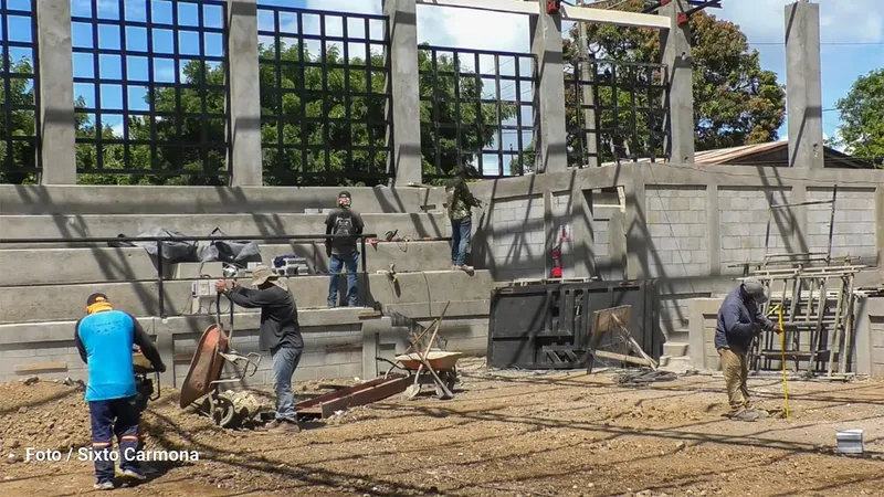 Belén avanza con modernas obras deportivas para grandes y pequeños en Rivas