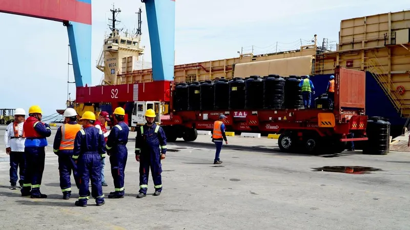 Venezuela recibe 88 contenedores con ayuda humanitaria de la Comunidad del Caribe