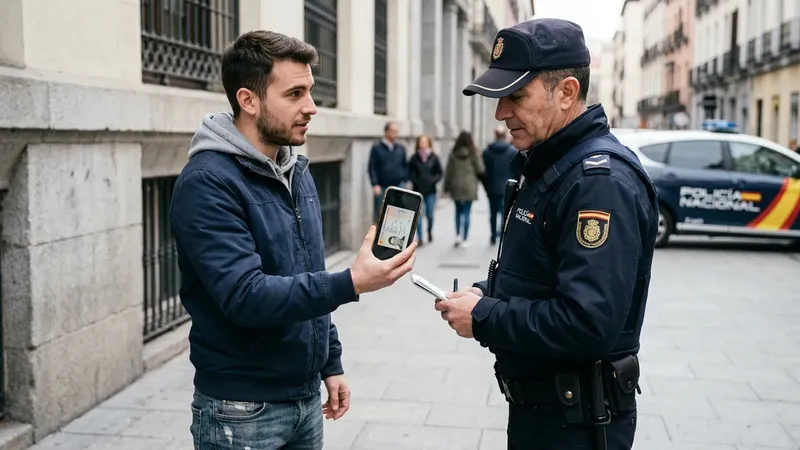 Si me para la Policía por la calle, ¿sirve de algo llevar una foto del DNI en el móvil?